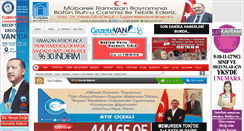 Desktop Screenshot of gazetevan.com
